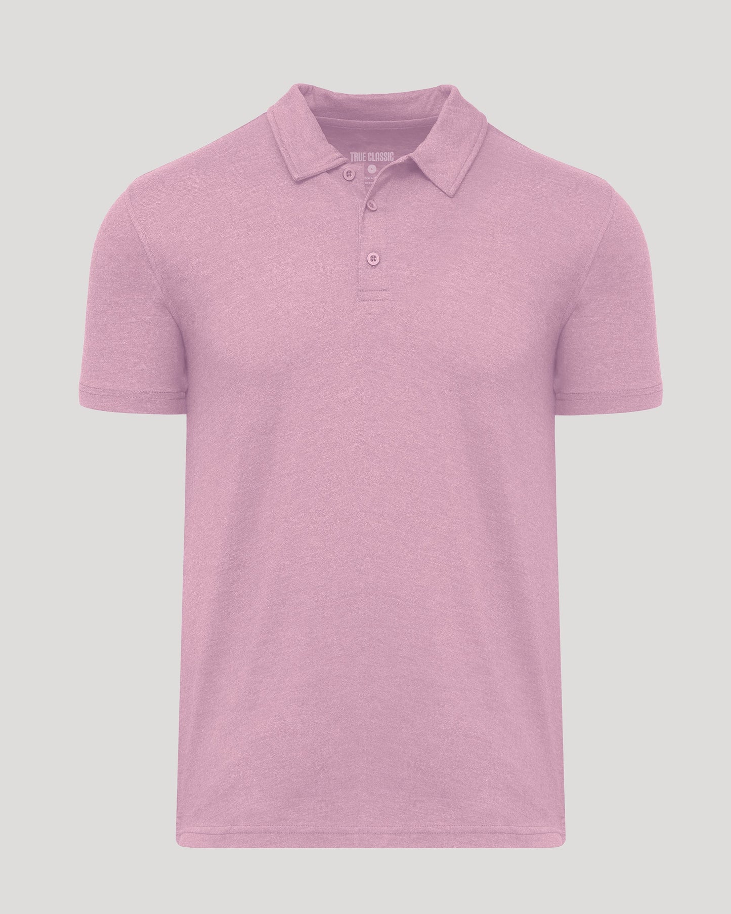 Heather Mauve Short Sleeve Polo
