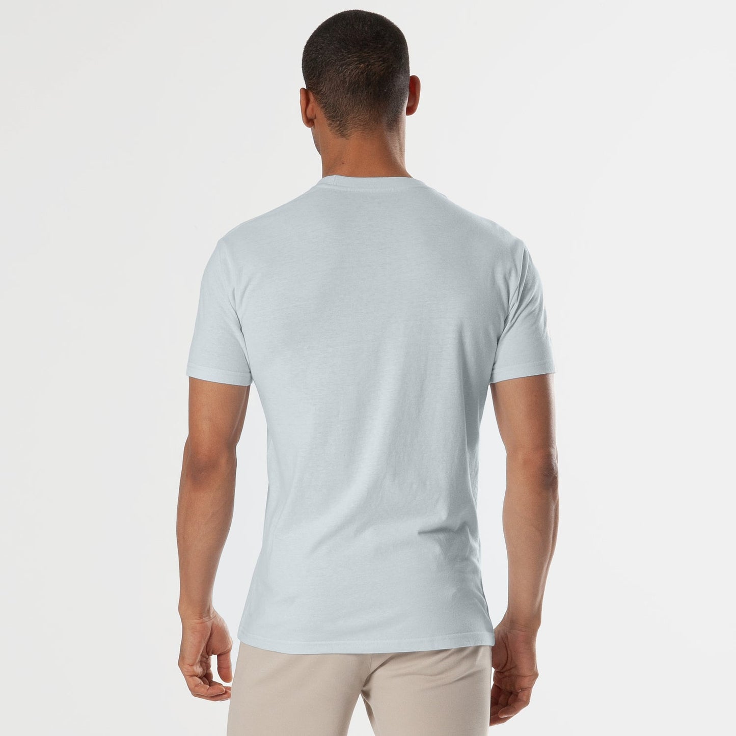 Blue Quartz Short Sleeve Crew Neck Tee