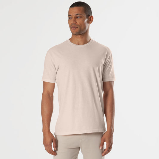Pink Opal Short Sleeve Crew Neck Tee