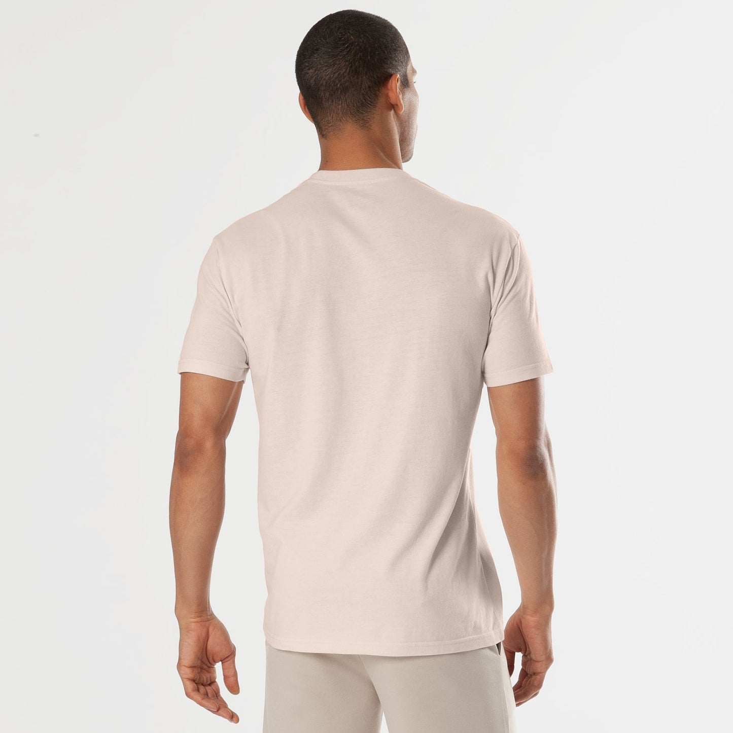 Pink Opal Short Sleeve Crew Neck Tee